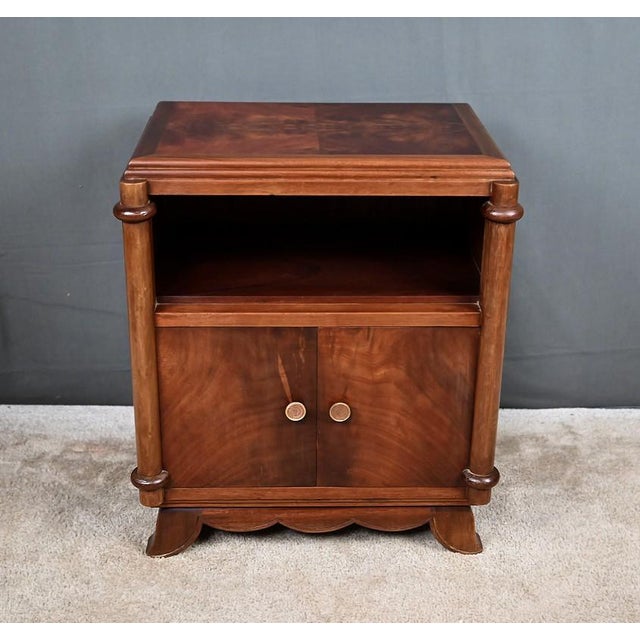 Small Art Deco Mahogany Living Room Cabinet, 1930 For Sale - Image 10 of 15