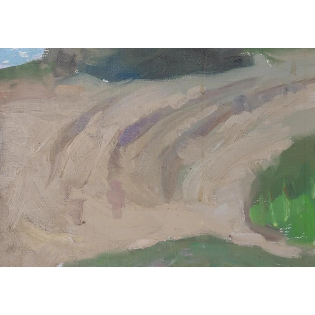 1970s Ukrainian Impressionist Landscape Painting, 1970s Soviet Art 35-50 For Sale - Image 5 of 6