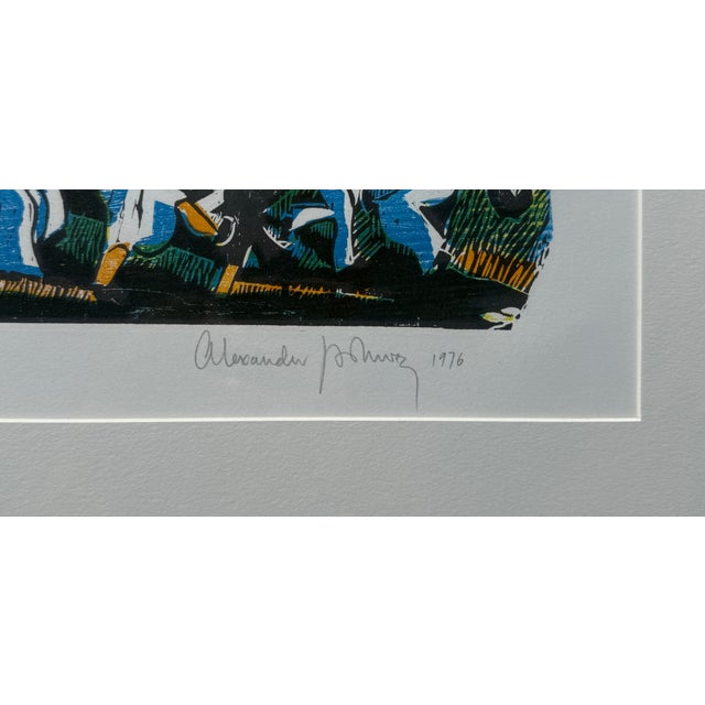 Wood "Country Dance — For John Constable" (1976) by Alexander Hollweg For Sale - Image 7 of 12
