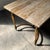 Travertine Coffee Table with Brass Base, 1970s For Sale - Image 4 of 15