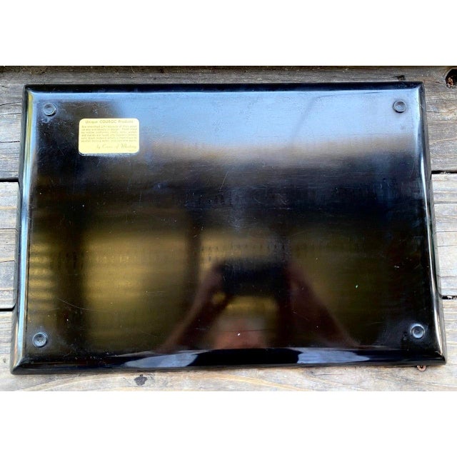 "Celestial Navigation" Mid-Century Modern Nautical Serving Tray, Rare Vintage Couroc of Monterey For Sale - Image 10 of 11