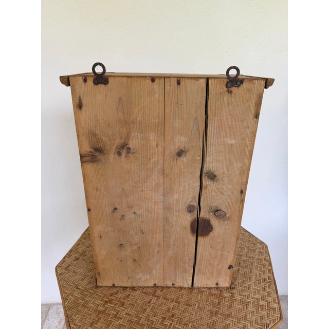 19th Century European Pine Hanging Cupboard For Sale In New York - Image 6 of 12
