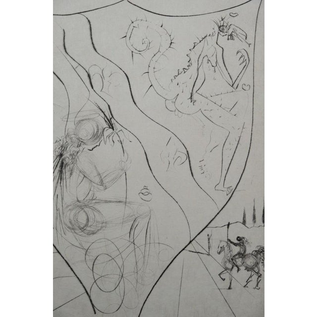 Salvador Dali, Alexis ou le Traité du Vain Désir, Etching For Sale - Image 4 of 5