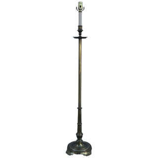 1970s Stiffel Brass Floor Lamp For Sale
