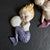 Vintage Norcrest Mermaid Bubble Wall Plaque Pink Purple Baby Rare 1950s Retro For Sale - Image 4 of 12