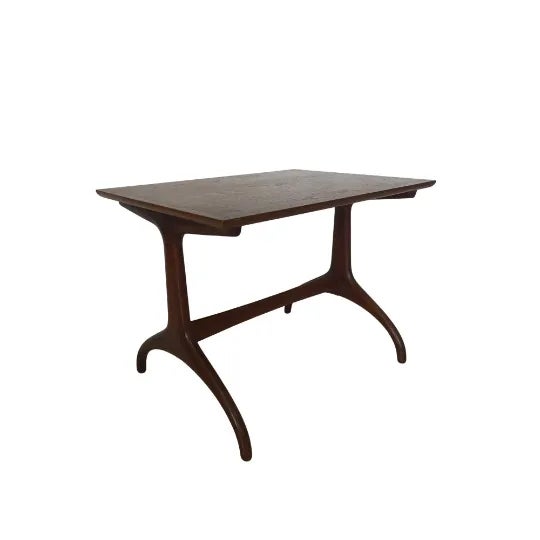 Late 19th Century Heritage Henredon Table Horn Leg Side End Table good condition