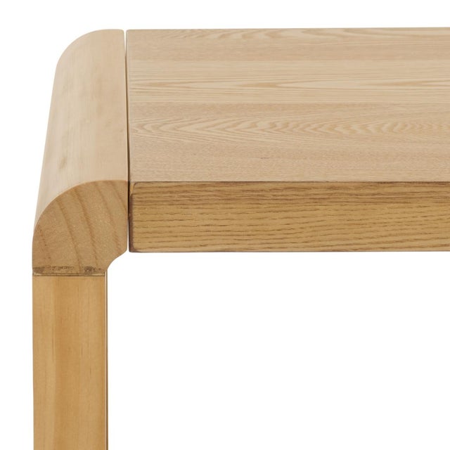 Spritely Home Omara 1 Shelf Side Table in Natural For Sale - Image 4 of 8