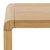 Spritely Home Omara 1 Shelf Side Table in Natural For Sale - Image 4 of 8