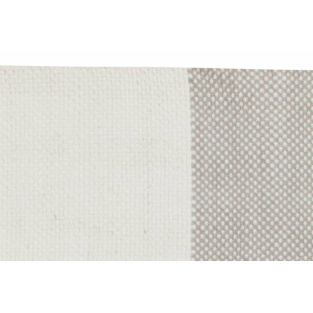 Modern Minimalist Flat-Weave Wool Runner by Doris Leslie Blau For Sale - Image 4 of 6
