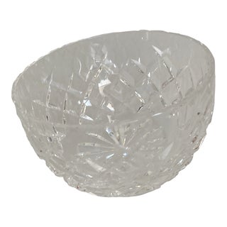1990s Waterford Crystal Small Bowl For Sale