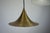 Mid-Century Brass Pendant with Five Pendant Drops from Fog & Mørup, Denmark, 1960 For Sale - Image 6 of 17