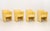 Mid-Century Modern Rolf Benz "Model 7100" Yellow Velvet Upholstered Dining Chairs, 8 For Sale - Image 3 of 9