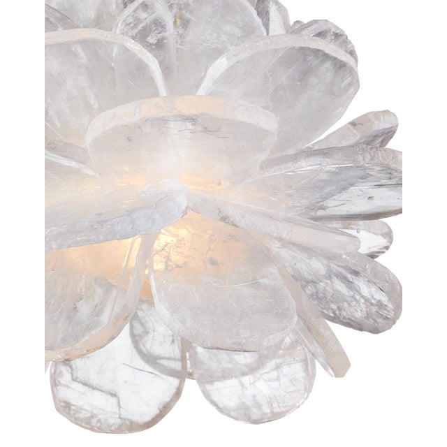 The petite Clarity Pendant looks like a flower with each of its petals made of natural Selenite. The crystal is very...