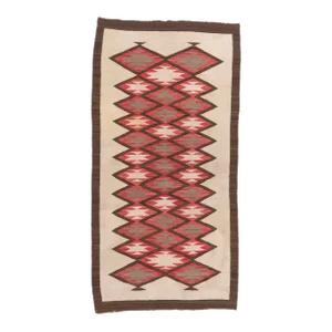 Vintage Navajo Style Rug 3'5 X 6'10