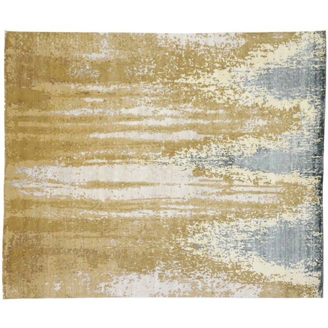 Contemporary Area Rug With Nordic Style - 08'02 X 09'10 For Sale - Image 9 of 9