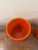 1960s Gainey Ceramics Ac-8 Orange Architectural Planters - Pair For Sale - Image 9 of 10