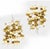2020s Folded Brass Wall Sculptures by Dwell Studio for Global Views – Solid Brass (2 Available) For Sale - Image 5 of 7