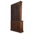 Gold Antique Tall Mahogany Open Bookcase For Sale - Image 8 of 12