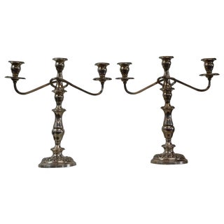 S. Kirk & Sons Sterling Silver Candelabras For Sale