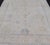 Modern Tribal Oushak with a Cream Border and Light Gray-Blue Background. Country of Origin: Afghanistan; Type: Oushak;...