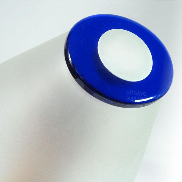 Postmodern Glass Table Lamps from Effetre Murano, Italy, 1980s, Set of 2 For Sale - Image 9 of 11