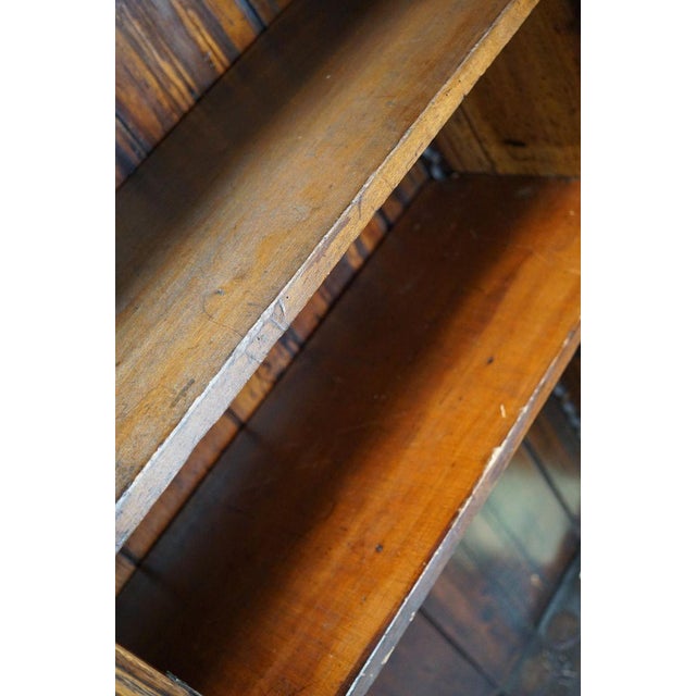 Antique English Oak Bookcase, 1870s For Sale - Image 14 of 18