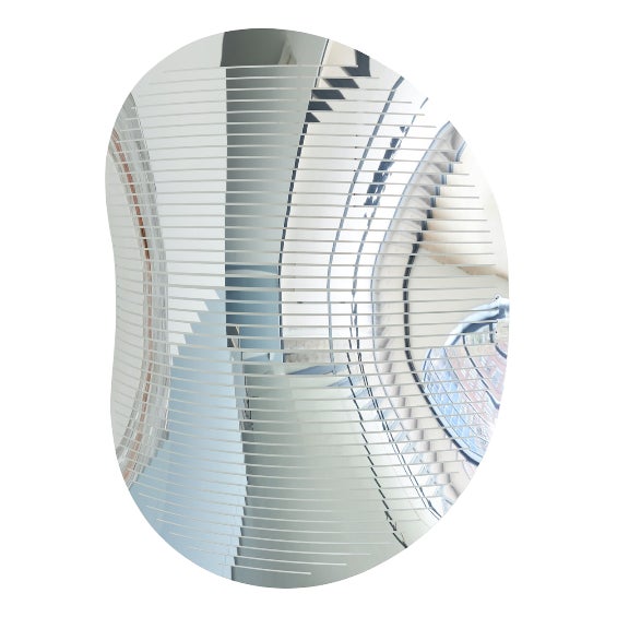 Echo Convex Mirror by Martens & Visser For Sale