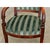 19th Century French Directoire Period Striped Velvet Fauteuil For Sale In Baton Rouge - Image 6 of 12