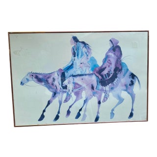 1980s Carol Griggs - Guardians, Framed For Sale