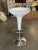 Modern Philippe Starck Style White Modernist Stool and Table Set For Sale - Image 3 of 10