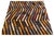 Brown Modern Moroccan Style Handmade Wool Rug With Geometric Zig-Zag Chevron Pattern For Sale - Image 8 of 12