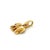 Gold Cartier 18k Yellow Gold Emerald Elephant Charm Pendant For Sale - Image 8 of 8