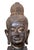 Ancient Bronze Head of Buddha, 19th Century For Sale - Image 4 of 5