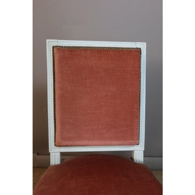 Vintage Louis XVI Style Chairs, 1960s, Set of 8 For Sale - Image 4 of 11