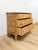 Primitive Scrubbed Pine Three Drawer Dresser Dovetail Porcelain Knobs Vintage For Sale - Image 13 of 14