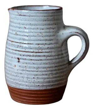 Small Stoneware Jug by Roger Jacques, Saint-Amand-en-Puisaye, France, 1960s