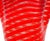 Vintage Murano Bright Red Aventurine Ribbons Italian Art Glass Sculptural Fazzoletto Mini Flower Vase For Sale In Orlando - Image 6 of 8