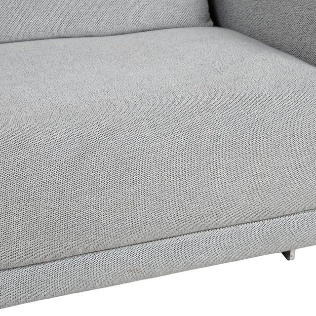 Modern Moss 3-Seater Sofa in Gray Fabric from Cor For Sale - Image 3 of 13