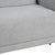Modern Moss 3-Seater Sofa in Gray Fabric from Cor For Sale - Image 3 of 13