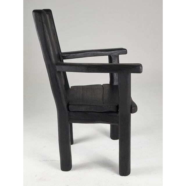 Massive Oak Armchair by Logniture For Sale - Image 11 of 13