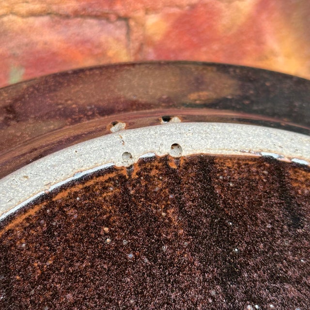 Paul Stubbs Ceramic Charger Serving Plate For Sale - Image 12 of 12