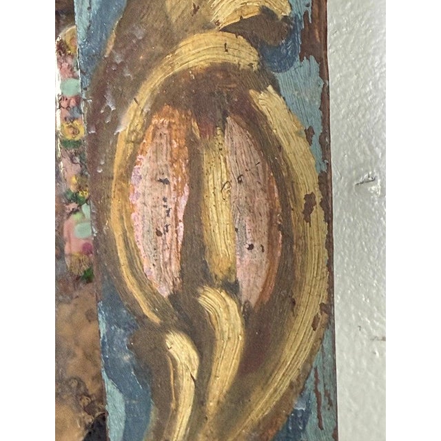 19th C. Italian Painted Mirror For Sale In Los Angeles - Image 6 of 11