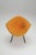 White Diamond Chair in Yellow Upholstery by Harry Bertoia for Knoll International, 1950s For Sale - Image 8 of 18