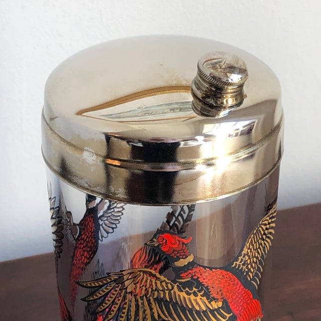Mid-20th Century Pheasant Cocktail Shaker For Sale In Baltimore - Image 6 of 9