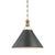 Transitional Hudson Valley Lighting Mark D. Sikes Metal No.2 1-Light Large Pendant, Aged/Antique Distressed Bronze For Sale - Image 3 of 3