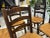 Vintage Brutalist Chairs by Georges Robert, 1960, Set of 5 For Sale - Image 11 of 16