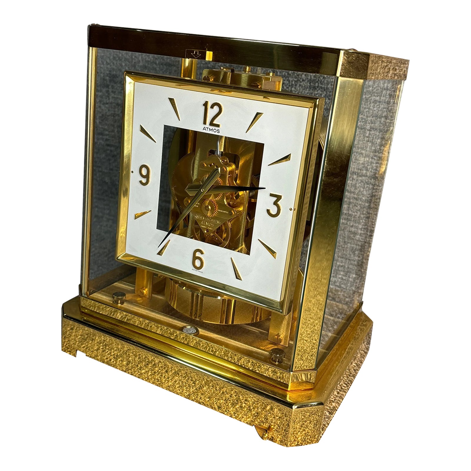 Late 20th Century Jaeger-Lecoultre Atmos Clock | Chairish