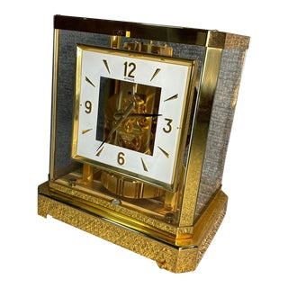 Late 20th Century Jaeger-Lecoultre Atmos Clock For Sale