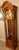 Traditional Vintage Howard Miller “Beaumont” Triple-Chime Oak Grandfather Clock, Model 610-259, Circa 1985 For Sale - Image 3 of 17