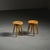 Vintage French Stools by René Martin, 1960s, Set of 2 For Sale - Image 12 of 12